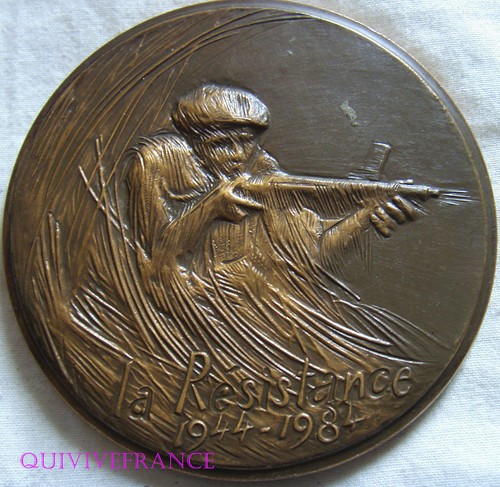 Med7751 medaille resistance - med7751,