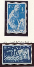 Timbre Monaco 293/294** neuf