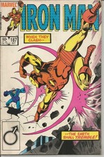 IRON MAN N° 187 en V.O. 1984