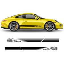 Autocollant à bande latérale