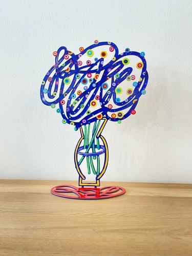 Sculpture métal pop art - , "