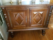 BUFFET BAS EN CHÊNE DE STYLE ANCIEN