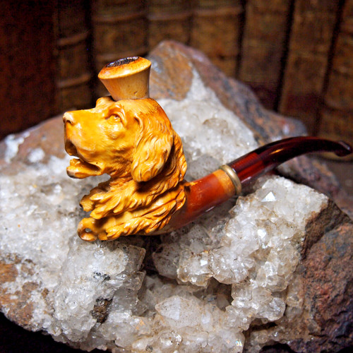 Pipe fume cigarette écume - ,