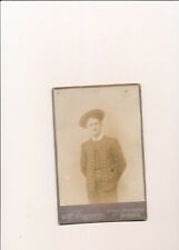 Grande CDV homme tenue traditionnelle bordelaise A. Esquiro Bordeaux costume