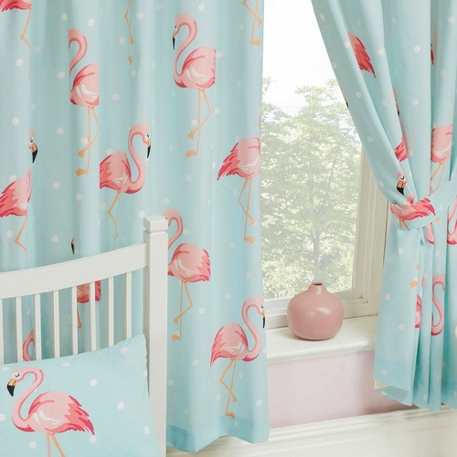 Rideaux fifi flamant rose - flamant,