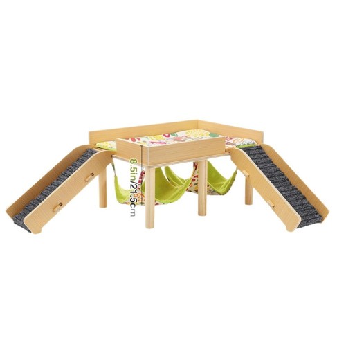 Maison bois double repos - bois,