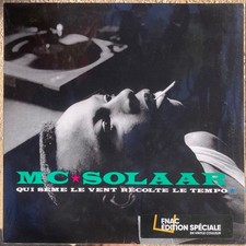 33t MC Solaar - Qui seme le vent recolte le tempo - LIMITED VINYL MAGENTA - LP