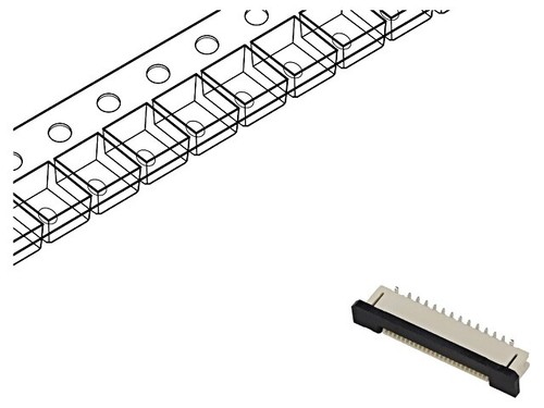 Connecteurs ffc2a32 t - ffc2a32-24-t,