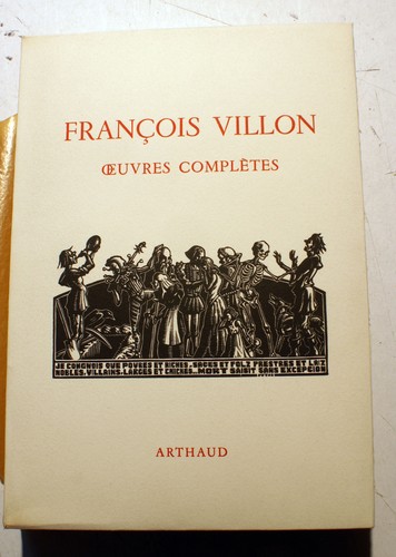 Villon oeuvres completes - villon/oeuvres, completes/ed