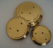 Socle en plastique et métal de pendule 400 jours - pour globe de 9,6 à 10,1cm