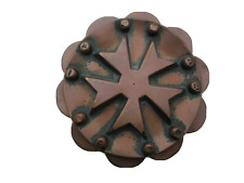 Moule kouglof gateau decor croix malte cuivre mould copper mold 19eme trottier ?