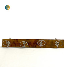 Porte manteau mural vintage patère Art déco ancien années 30 portemanteaux