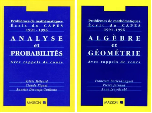 Lot tomes mathematiques - lot,