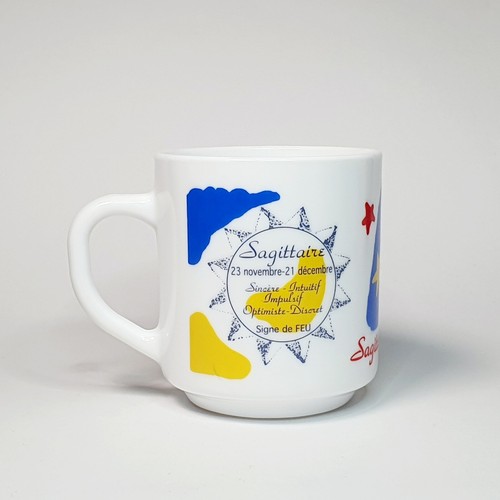 Ancien mug tasse sagittaire - mug,