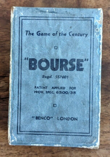 Jeu cartes bourse card - cartes,