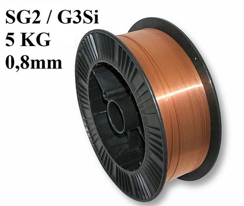 5kg sg2 fil soudage 8mm - 5kg, 0,8mm