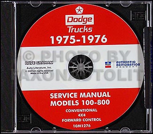 1975 1976 dodge - camion, cd