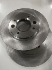 Paire (2)De Disques De Frein Arrière 504 Peugeot