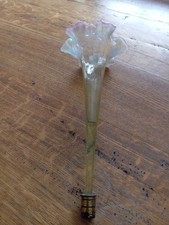 TULIPE VERRE TBE POUR CENTRE TABLE OU TULIPIER 25 CM