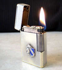 BRIQUET Ancien * ST DUPONT - DRAGO - IndoChine * Vintage Wick LIGHTER Feuerzeug