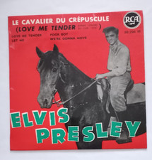 45 tours ep (RARE LABEL ORANGE) ELVIS PRESLEY "Love Me Tender" 86.294
