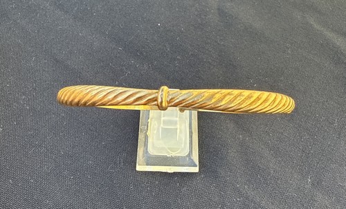 Bracelet ancien jonc plaqué - bracelet,