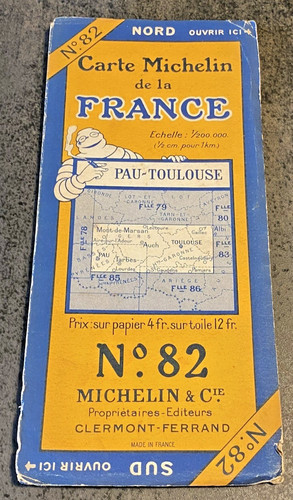Carte michelin 82 - michelin, n°