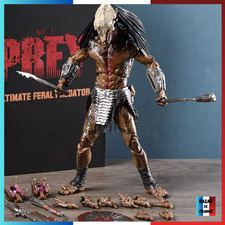 ✅ Figurine Horreur Style NECA Feral Predator Ultimate PREY 18 cm