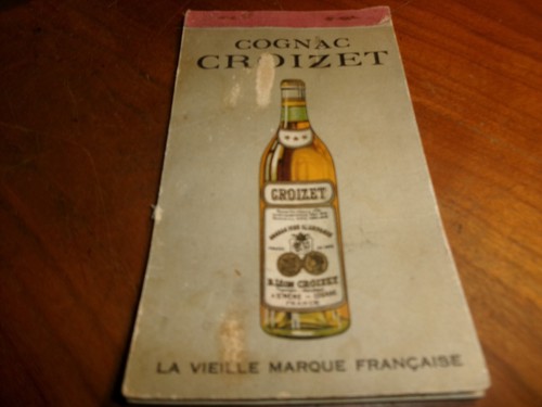 Ancien carnet publicitaire - ancien,