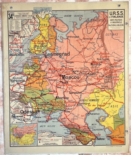 Ancienne carte scolaire - 🌏,
