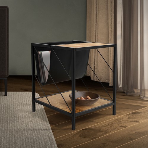 Table basse avec - , porte-revues