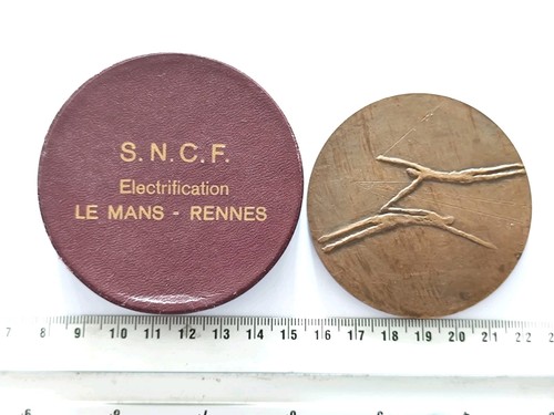 Médaille electrification le - médaille,