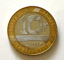 10 FRANCS BE 2000 - GENIE- PROVENANT DU COFFRET BELLE EPREUVE