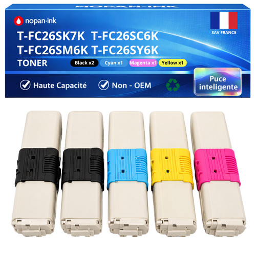 Pack toners compatible - 5,