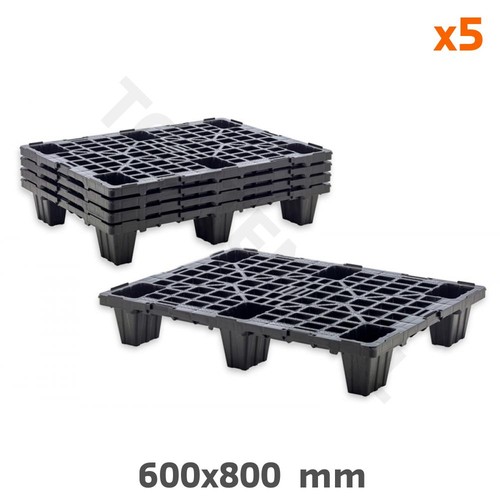 Demi palette plastique 800 - plastique,