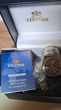 Montre homme acier - , bleu