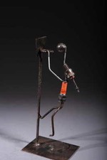 art contemporain africain le basketteur 105