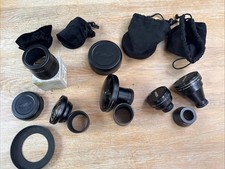 Lot 4 optiques Et Accessoires Pour Nikon Coolpix/ Fisheye FC-E9 , WC-E75 ….