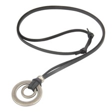 Collier De Cordon En Cuir PU