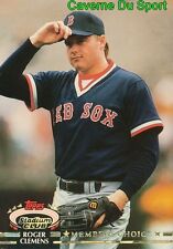 593  ROGER CLEMENS MC  BOSTON RED SOX TOPPS BASEBALL CARD STADIUM CLUB 1992