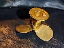 Bougeoir bronze en forme