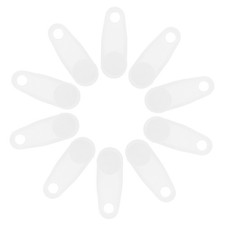  100 Pcs Roulettes De Rail Rideau Crochets Tringle À Rideaux Piste Douche