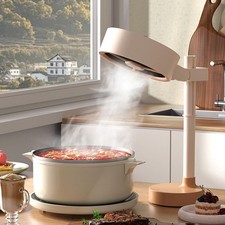 Hotte de cuisinière portable à angle réglable, amovible, pour bureau, idéale