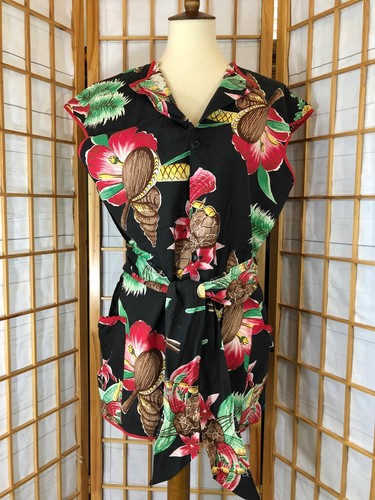 Vintage nona lou black red - lou-, &