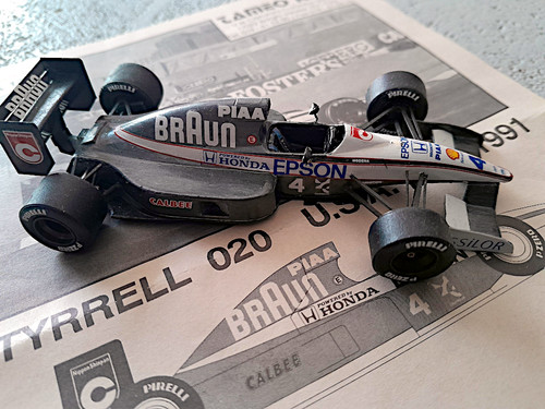Tyrrell 020 1991 modena 43 - modena, 1/43