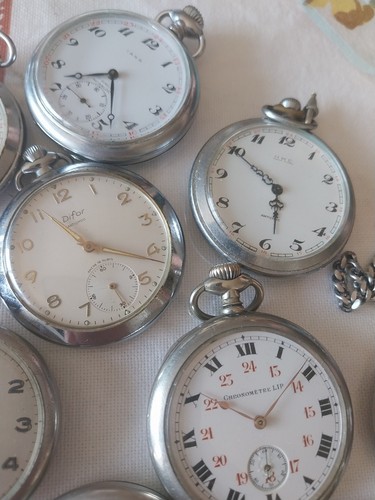 Lots montres poches - lots, 17