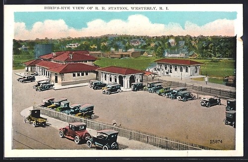 Carte postale westerly ri - westerly,,