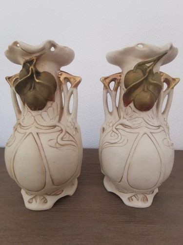 Paire vase art nouveau - de,