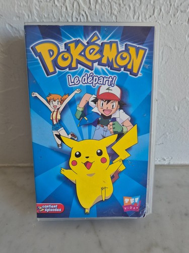 Cassette vhs pokémon - cassette, pokémon,