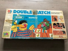 Jeu de mémoire Double Match "1 rue Sésame" Muppets / MB 1976